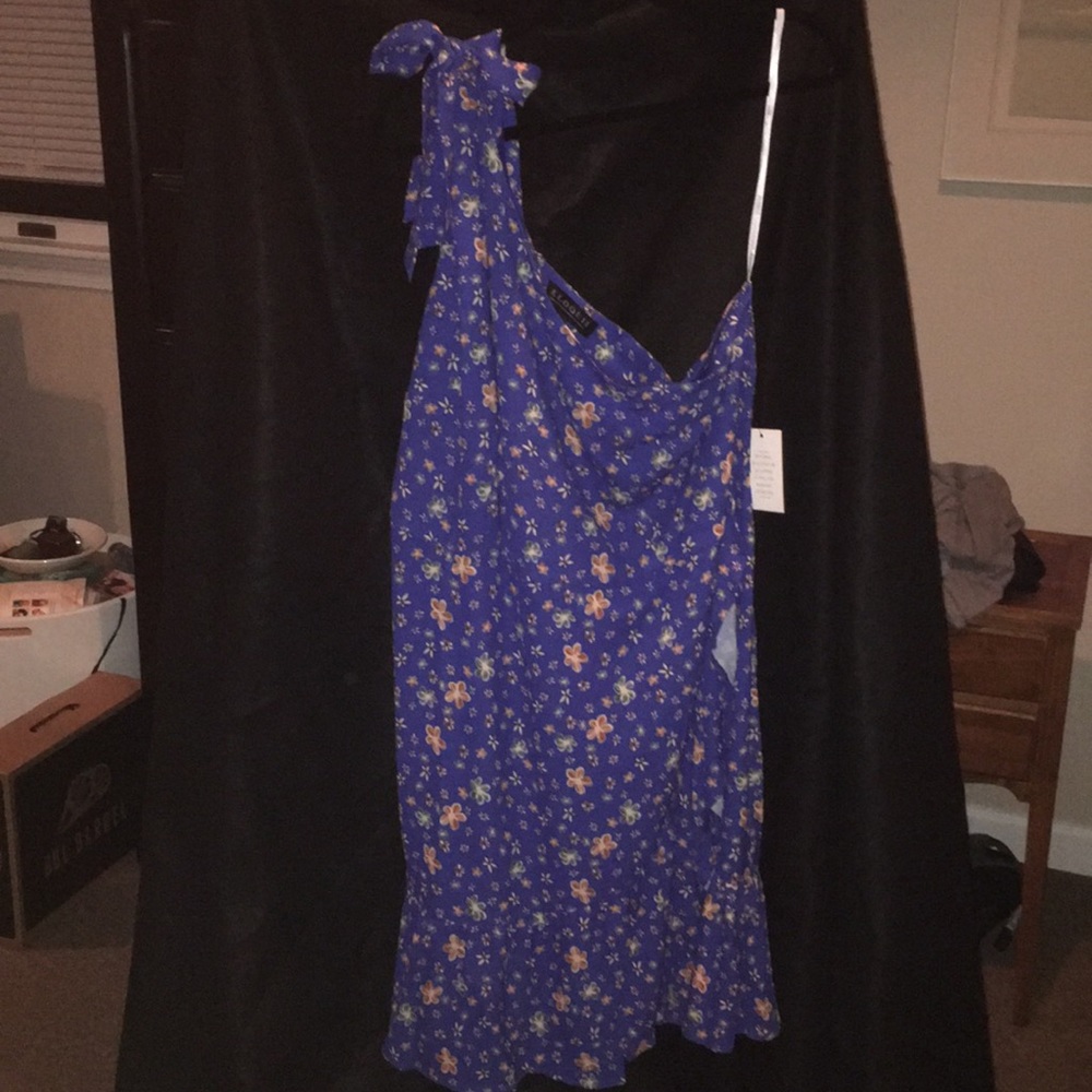 NWT Eloquii one shoulder Spring dress